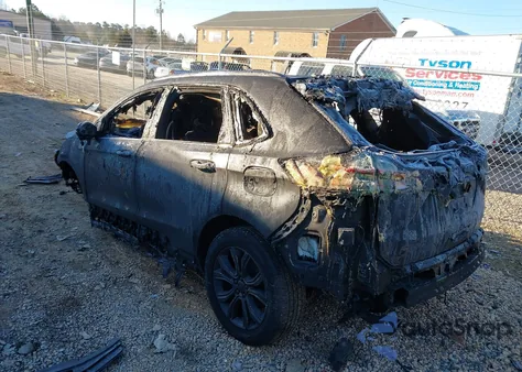 2019 Ford Edge Titanium z USA, uszkodzony, nr VIN 2FMPK4K93KBC02128